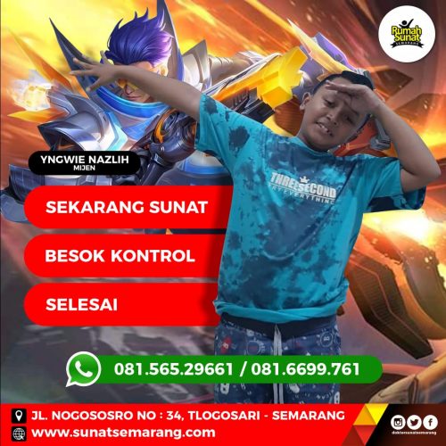 PENGALAMAN SUNATKU DI RUMAH SUNAT SEMARANG | 081-6699-761