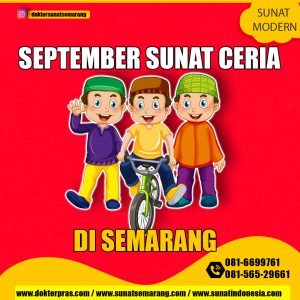 september sunat ceria di rumah sunat semarang